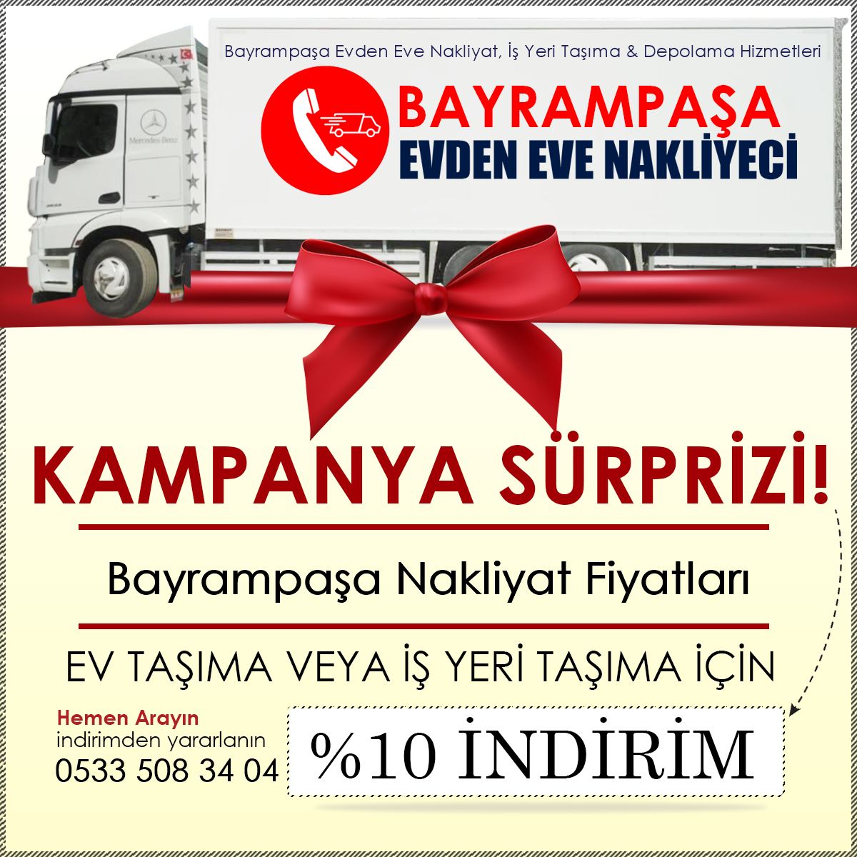 Bayrampaşa Nakliyat Fiyatları